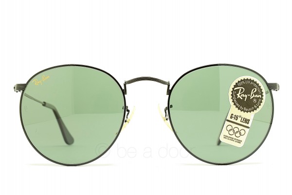 1990s B&L RayBan USA Round Metal (50-21) <Black/G-15> / USA 1990s B&L RayBan USA Round Metal (50-21) <Black/G-15> / USA