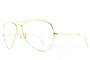 1970s B&L RayBan USA LIC 1/10 14K GF Large Metal Rx (58-14) / West Germany