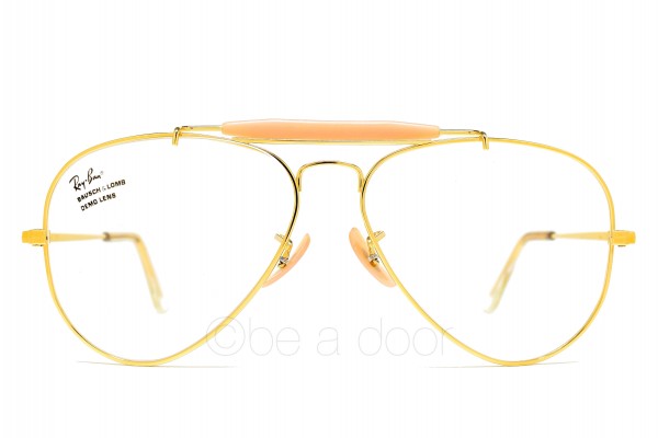1990s B&L RayBan USA OUTDOORSMAN I RX Frame (58-14) Arista Gold / USA 1990s B&L RayBan USA OUTDOORSMAN I RX Frame (58-14) Arista Gold / USA