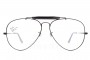 1990s B&L RayBan USA OUTDOORSMAN II RX Frame (62-14) Black / USA