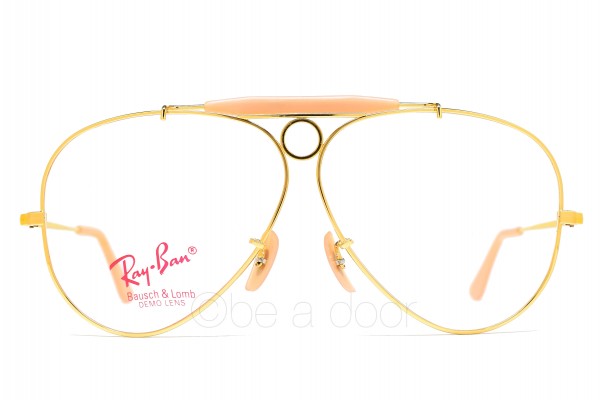 1990s B&L RayBan USA SHOOTER RX Frame (62-8) Arista Gold / USA 1990s B&L RayBan USA SHOOTER RX Frame (62-8) Arista Gold / USA