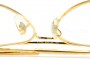 1990s B&L RayBan USA Large Metal II RX Frame (62-14) Arista Gold / USA