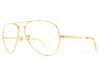 1990s B&L RayBan USA Large Metal II RX Frame (62-14) Arista Gold / USA