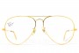 1990s B&L RayBan USA Large Metal II RX Frame (62-14) Arista Gold / USA