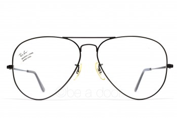 1990s B&L RayBan USA Large Metal II RX Frame (62-14) Black / USA