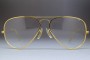 1970s B&L Ray-Ban 1/10 14K GF Metal Rx Frame 56-14