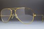 1970s B&L Ray-Ban 1/10 14K GF Metal Rx Frame 56-14