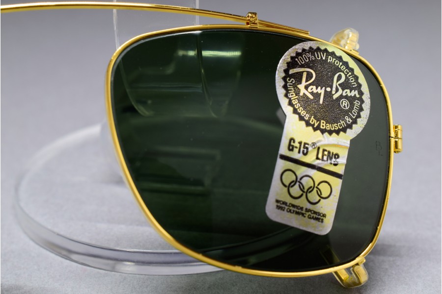 デッドストック◆B&L Vintage Ray-Ban USA ボシュロム社製 ヴィンテージ レイバン ウェイファーラー1用 クリップオン  WAYFARER サングラス
