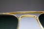 B&L Ray-Ban Caravan Straight temple Gold / G-15 58-16 W0768