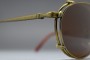 Polo by Ralph Lauren MS-57 A.Brass Oval Frame with Clip on Sunglasses