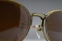 Polo by Ralph Lauren MS-57 A.Brass Oval Frame with Clip on Sunglasses