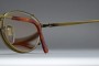 Polo by Ralph Lauren MS-57 A.Brass Oval Frame with Clip on Sunglasses