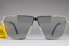 LUX DE MOREZ LUXSOL Biker Sunglasses Silver / L.Grey 64-8