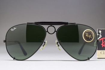 B&L Ray-Ban USA Black Sharp Shooter I 58-14 Black / G-15