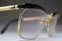 Bausch & Lomb Mod 227 1/20 12K Gold Filled 50-16 Browline West Germany (C.Gold / L.Grey)