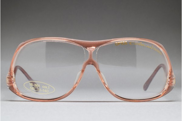 Colani by OPTOS 15-381 (58-11) Pink / Clear / Red brown Colani by OPTOS 15-381 (58-11) Pink / Clear / Red brown