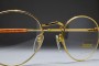 Zeiss 5987 4100 (47-21) Engraved Panto Frame Gold