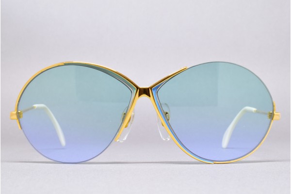 CAZAL MOD 228 COL 97/340 (60-11) West Germany Asymmetric half rim CAZAL MOD 228 COL 97/340 (60-11) West Germany Asymmetric half rim