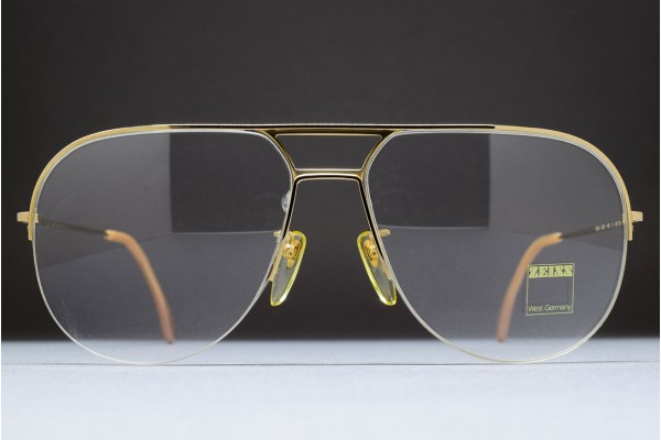 Zeiss 5868 4001 (59-16) West Germany Half Rim Aviator Frame Zeiss 5868 4001 (59-16) West Germany Half Rim Aviator Frame