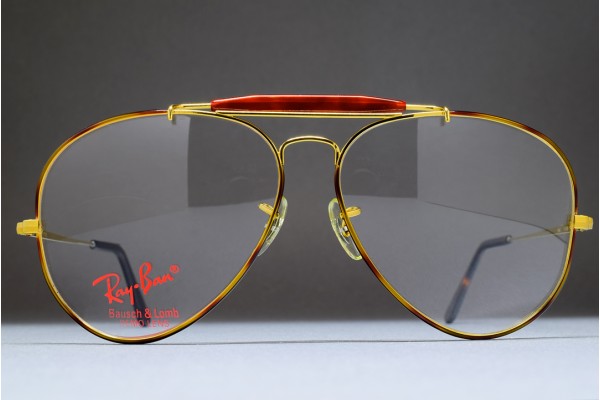 B&L Ray-Ban USA Outdoorsman II RX Frame (62-14) Tortuga / USA B&L Ray-Ban USA Outdoorsman II RX Frame (62-14) Tortuga / USA