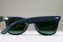 B&L Ray-Ban USA Wayfarer (50-22) Ebony Matte - G-15 / USA