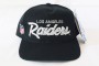 Sports Specialties LOS ANGELES Raiders Double Line Script Snapback Hat
