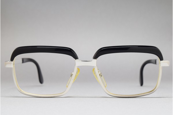 RODENSTOCK CONSTANTIN (54-16) 1/20 10K White Gold Filled Browline Frame / WEST GERMANY RODENSTOCK CONSTANTIN (54-16) 1/20 10K White Gold Filled Browline Frame / WEST GERMANY