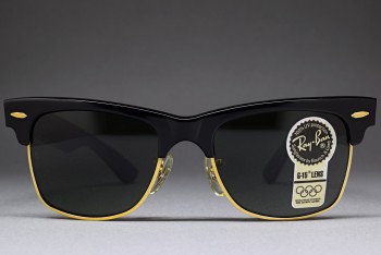 B&L Ray-Ban Wayfarer Max G-15 Black / Gold