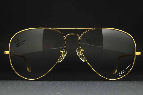 1990s B&L Ray-Ban USA Large METAL II RX Frame (62-14) Arista / USA 1990s B&L Ray-Ban USA Large METAL II RX Frame (62-14) Arista / USA