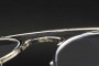 1990s B&L Ray-Ban USA Large METAL I RX Frame (58-14) Gunmetal / USA