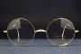 1988-1992 Savile Row 7105 WARWICK (47-20) 14KT GF Round-Cable Temples / ENGLAND